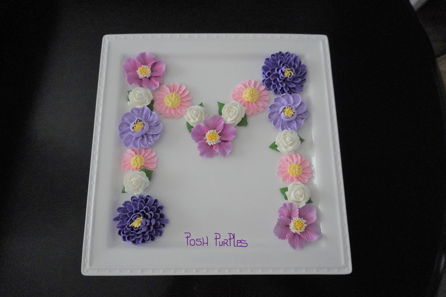 Royal Icing "Letters" Flowers Kit