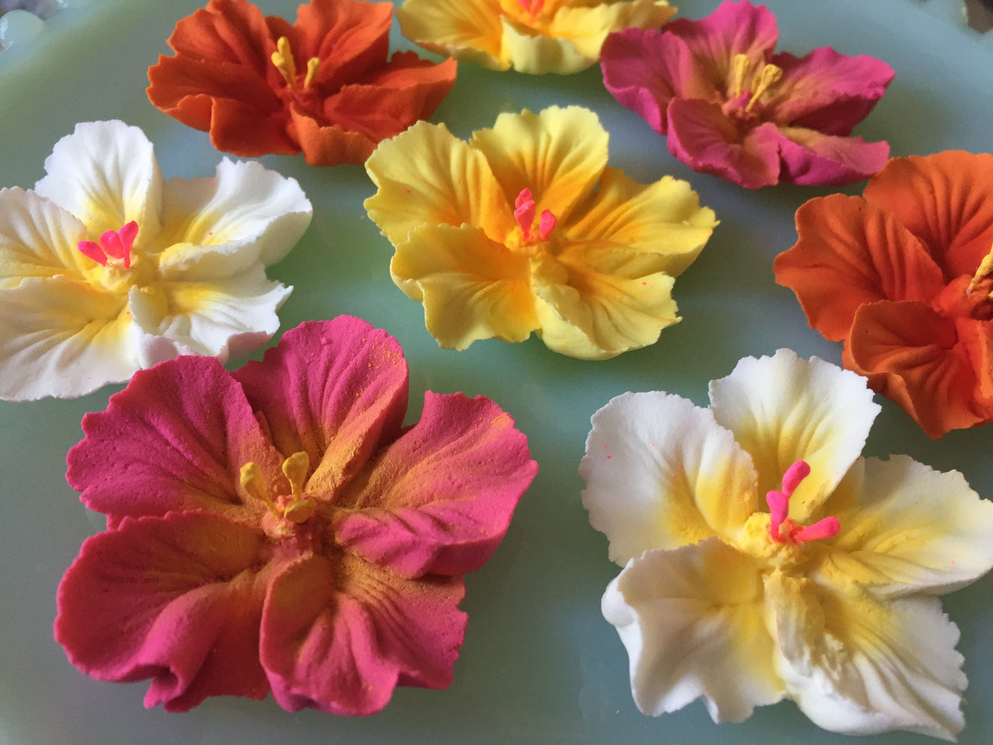 Royal Icing Hibiscus Flower