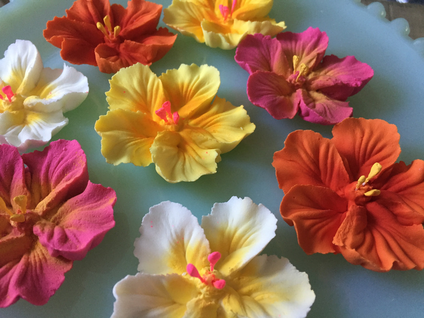 Royal Icing Hibiscus Flower