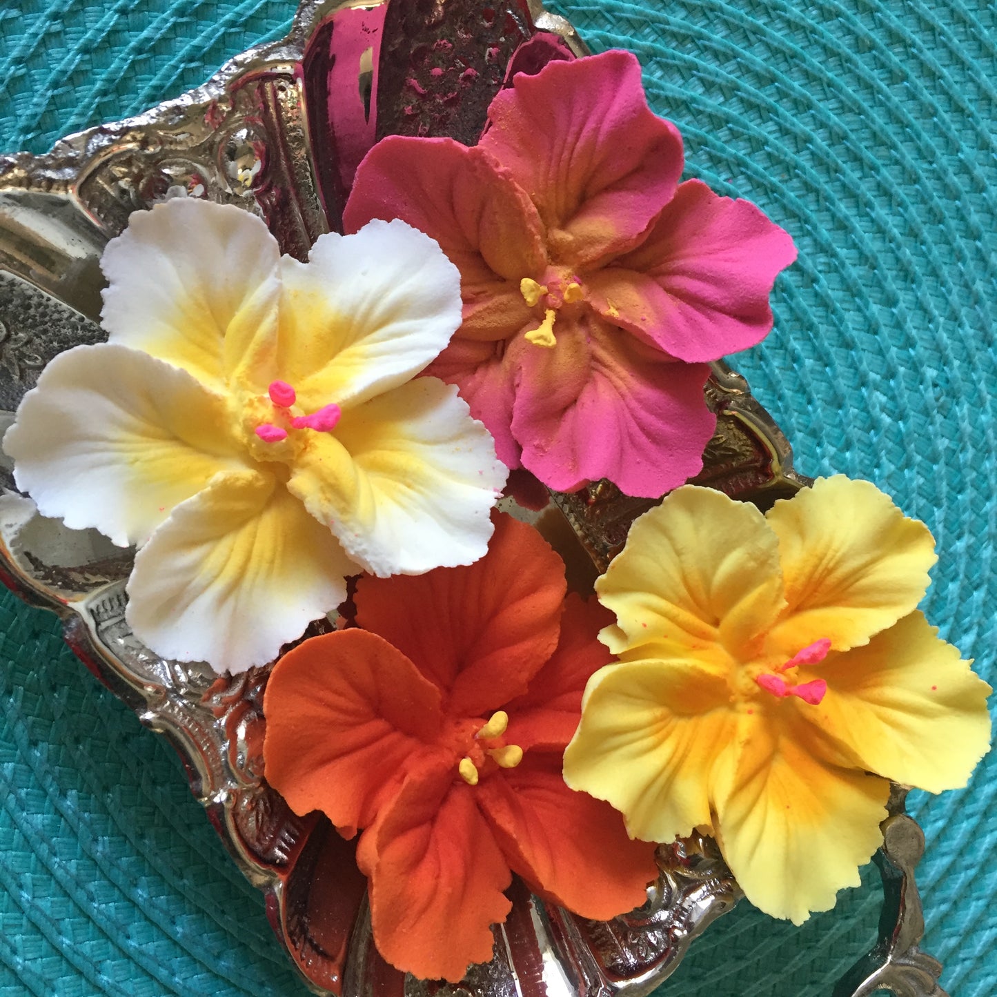 Royal Icing Hibiscus Flower