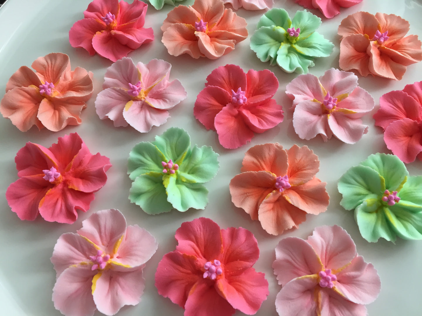 Royal Icing Flowers Sherbert Collection