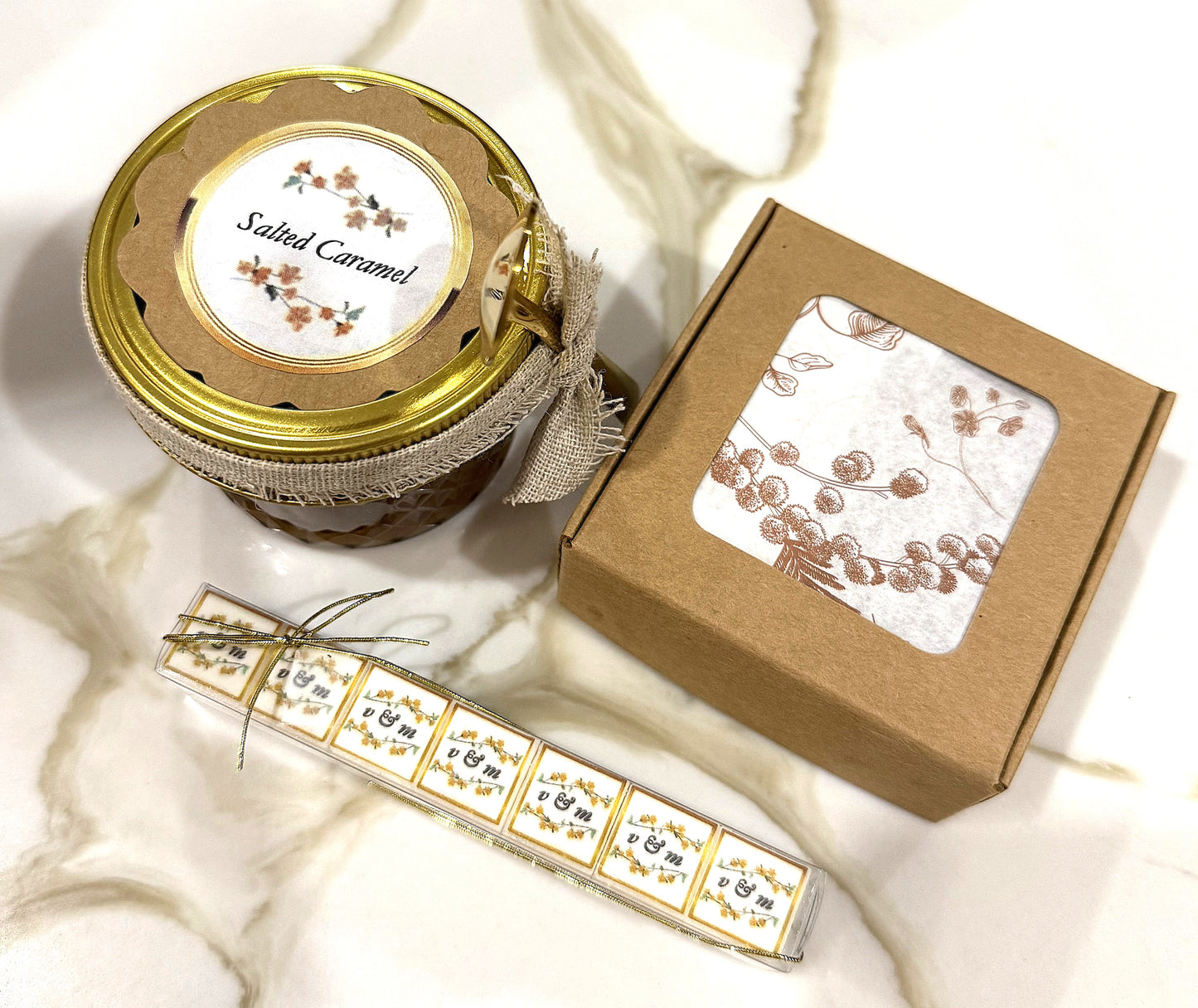 Custom Sugar Cubes Bride and Groom Initials