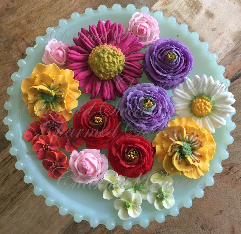 Royal Icing Flower Bouquet Kit